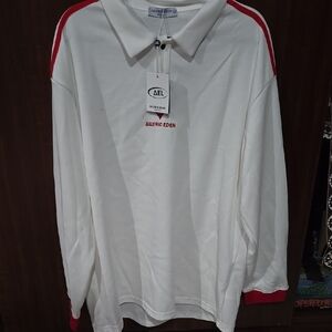 Aelfric Eden White and Red Men's Shirt